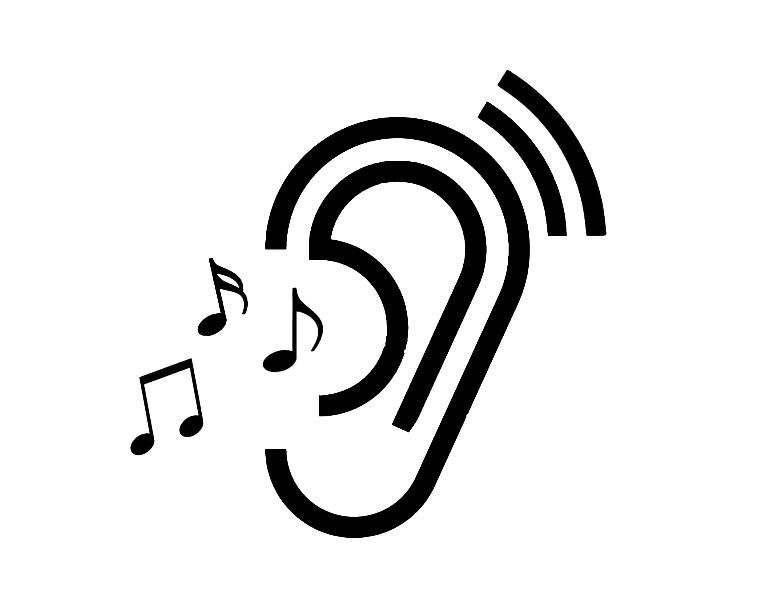 Icône d'une oreille pour illustrer la qualité d'écoute des services Valet Drive